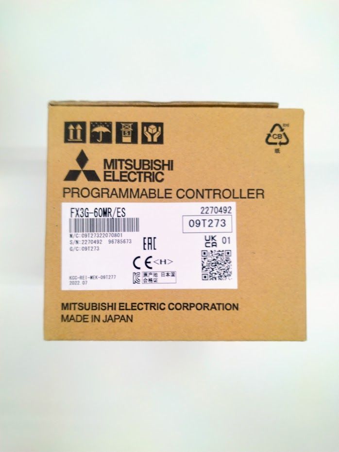 正規代理店購入 三菱電機 シーケンサ FX3G-60MR/ES ワコーシステムコントロール メルカリ