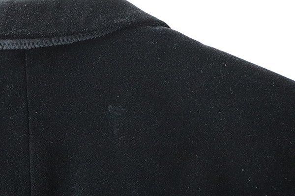 CH CAROLINA HERRERA ◇ベロア テーラードジャケット 黒 サイズ42  