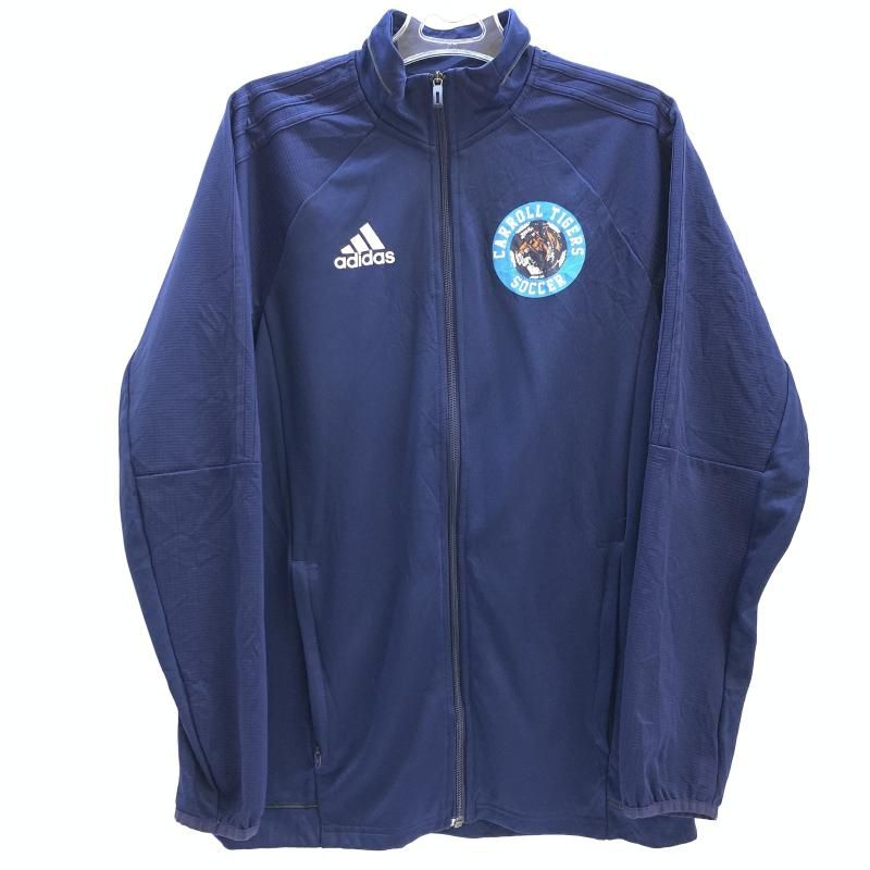 ｵｰﾙﾄﾞ Adidas ジャージ 紺 M 92