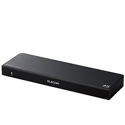 2営業日で発送 ELECOM エレコム エレコム HDMI分配器 4K 60Hz 18Gbps 1入力 8出力 HDCP2.2対応 VSP-HDP18BK