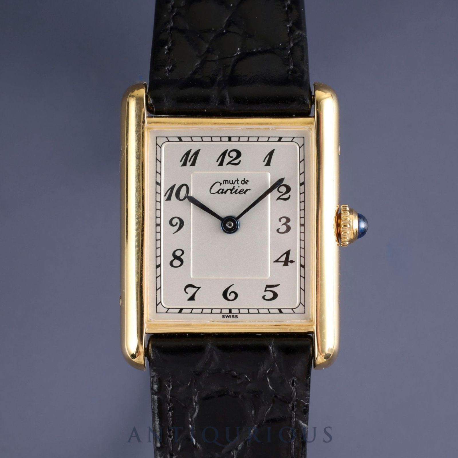 カルティエ マストタンク LM 590005 SV925 CARTIER】ヴィンテージ カルティエ マストタンクLM 590005 中古