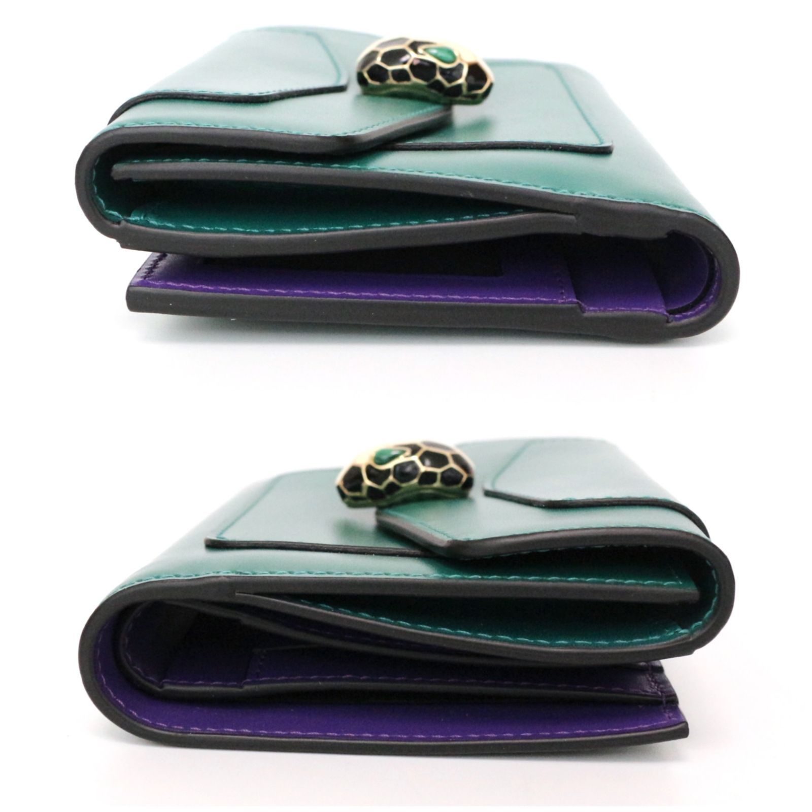 ブルガリ 2826655 セルペンティ フォーエバー 折り財布 ウォレット  