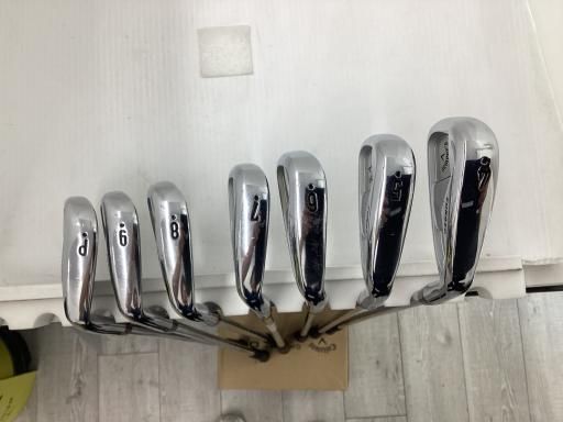 キャロウェイ APEX 8S アイアンセット (フレックスS) 中古】 キャロウェイ APEX PRO(2019) 8S USA アイアンセット IR