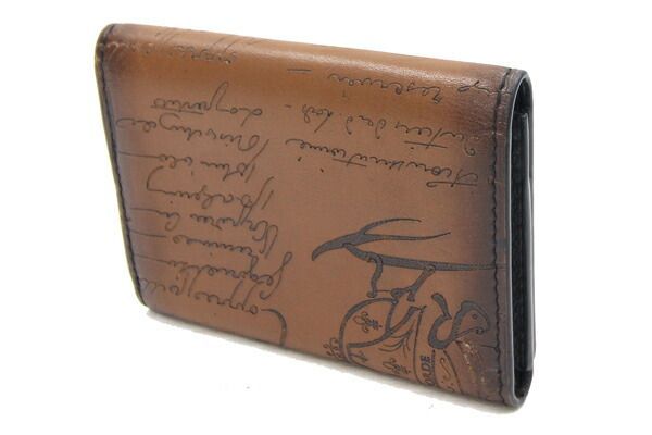 ベルルッティ 名刺入れ カリグラフィ ヴェネチアンレザー - メルカリ