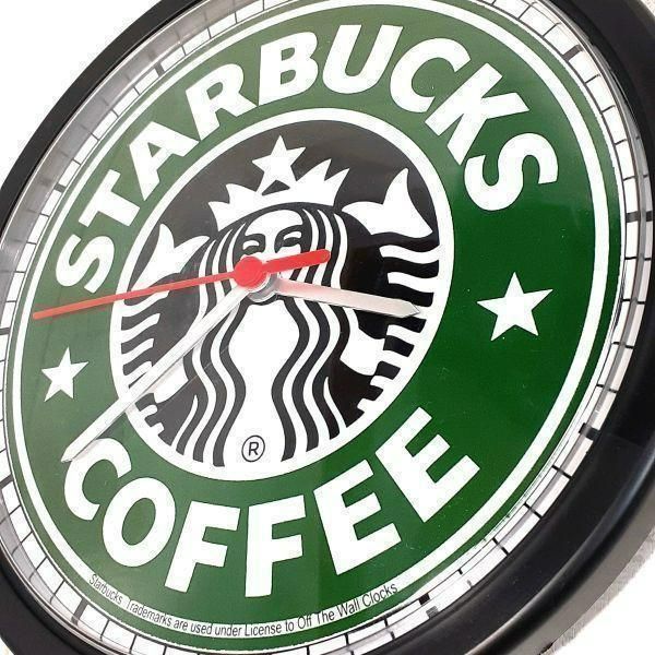 新品】スターバックス コーヒー USA限定品 掛け時計 壁掛け時計 スタバ