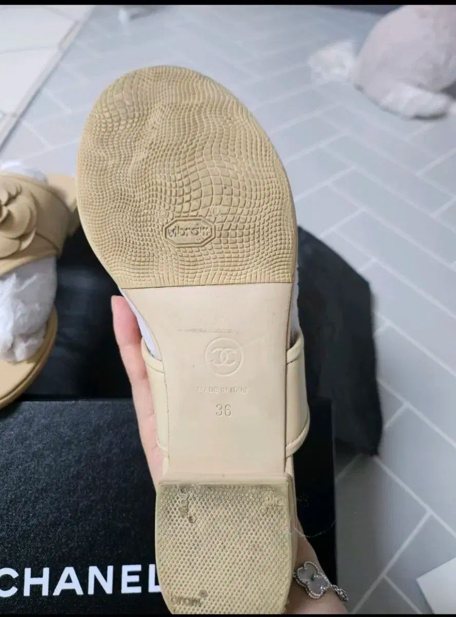 【シンプルで美しい♪】CHANEL ビーチサンダル ブランド シャネル ビーチスリッパ レディース Chanel 外出
