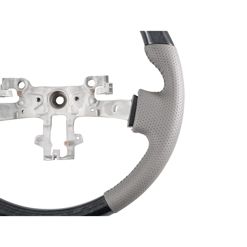 ステアリング 黒木目調