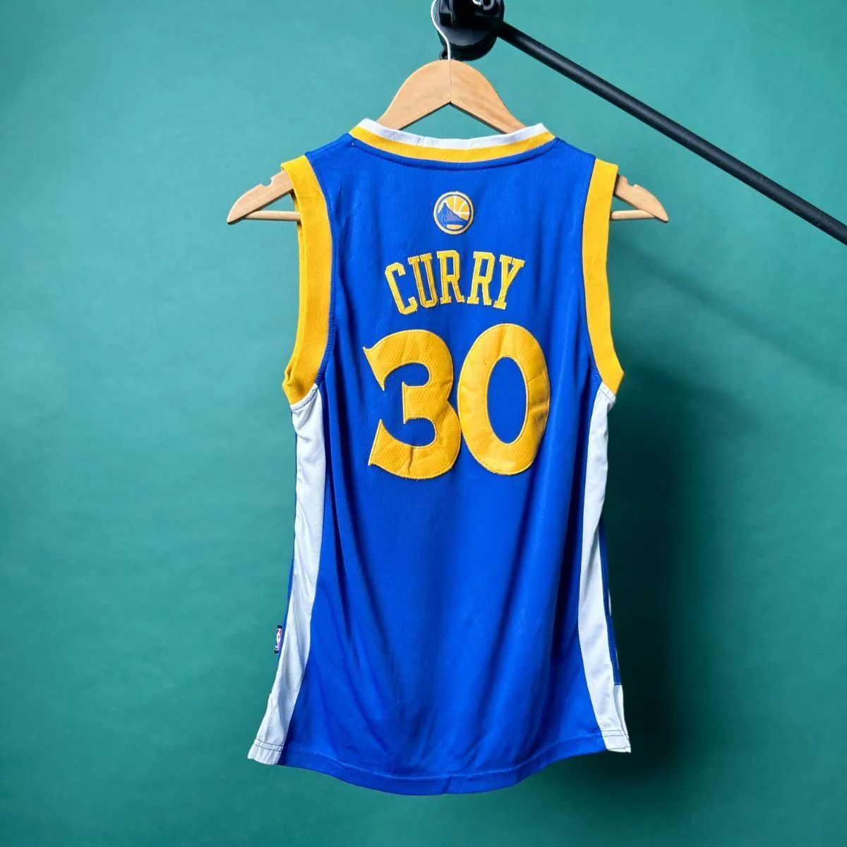 adidas・NBA】Golden State Warriors 背番号30 Curry ゲーム
