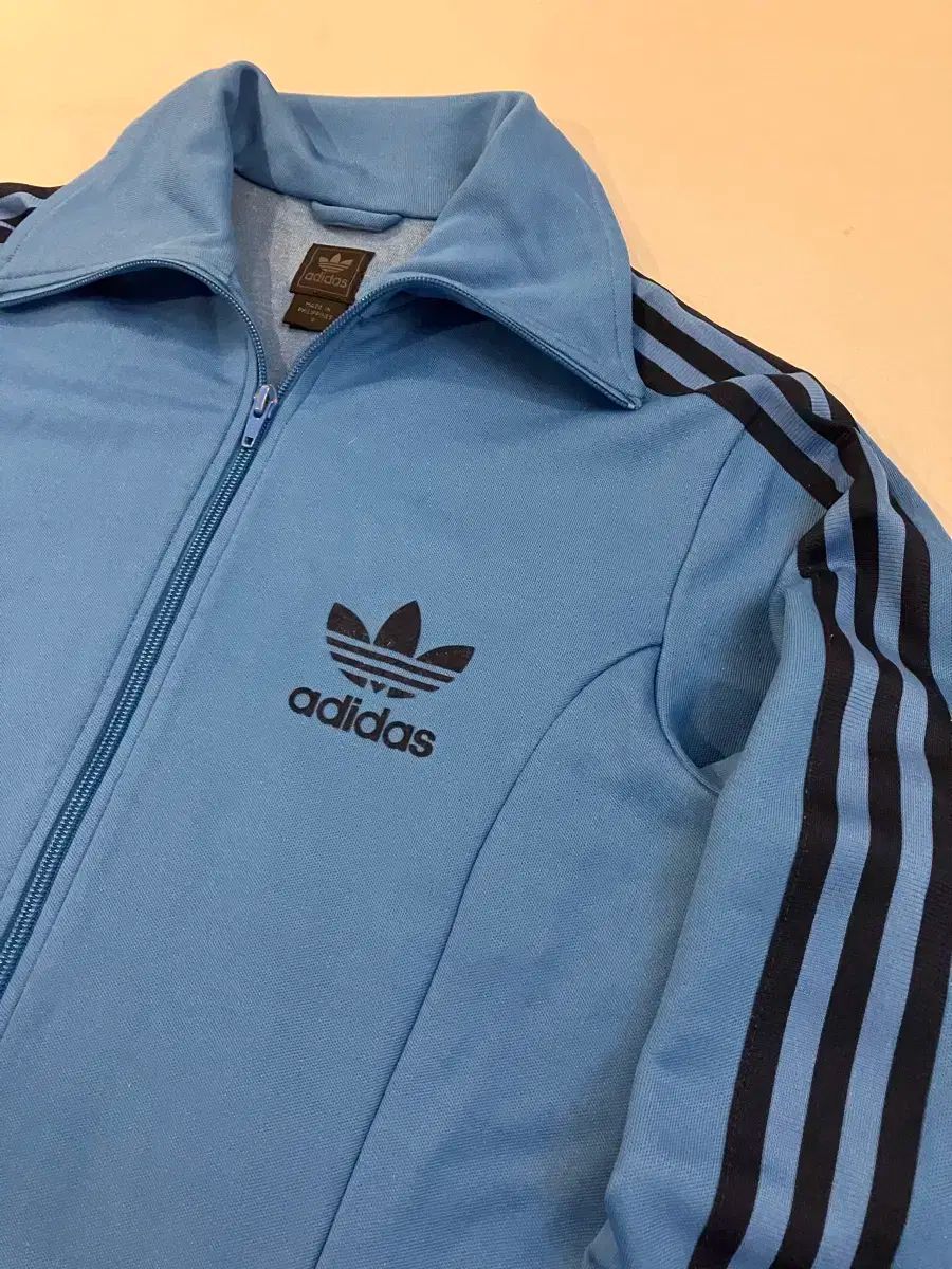 00s adidas アディダス オールドエウロパ あのちゃん風 ライトブルー ジャージ トラックトップス