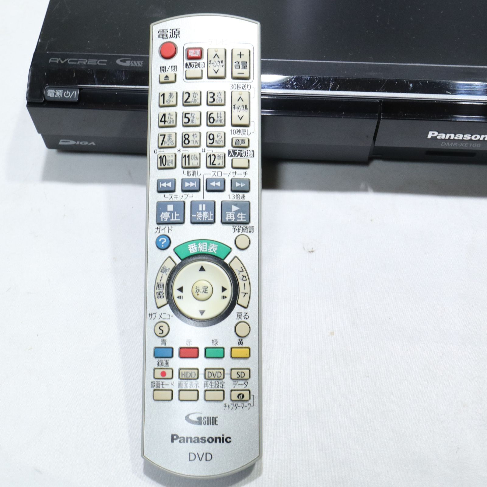 Panasonic（パナソニック） DVDレコーダー  DMR-XE100 DMR-XE100 « HDD250GB～399GB « PANASONIC « HDD+DVDレコーダー