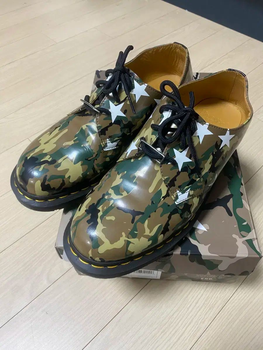 【雷市場（ポンジャン）商品韓国直送】 DR. MARTENS(ドクターマーチン) 1461 3 笏 スムース 迷彩 280