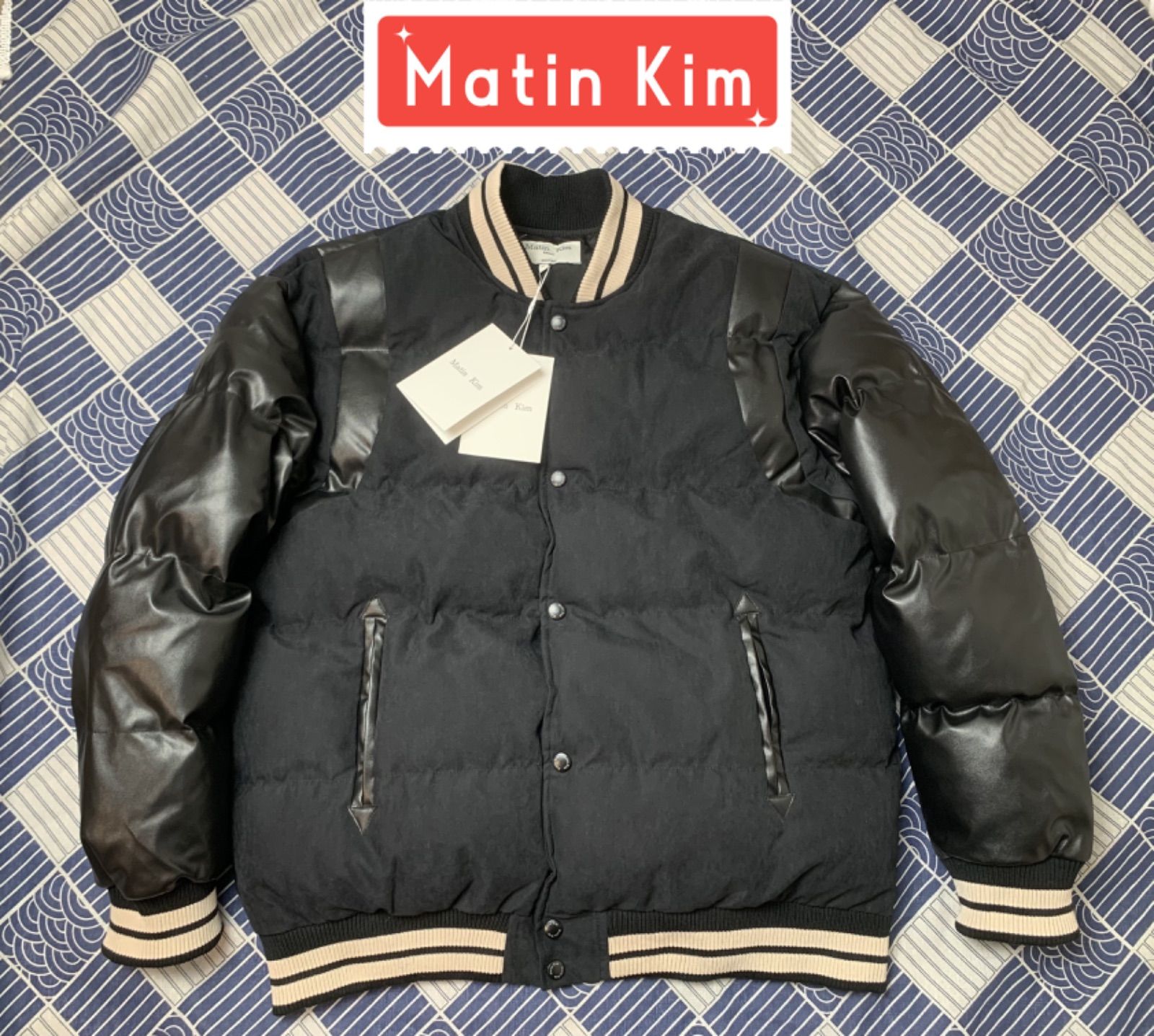 超美品】Matin Kim マーティンキム ダウンジャケット スタジャン