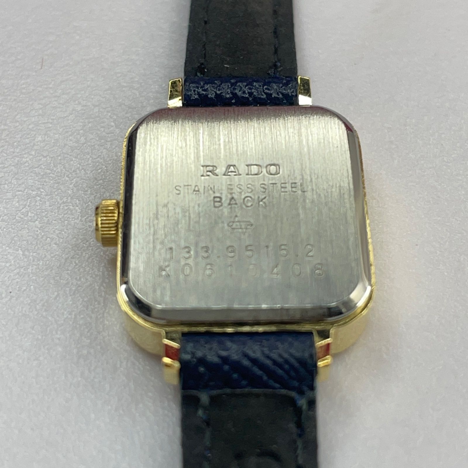 90s RADO QUARTZ 電池交換済 純正リューズ スイス製 腕時計 90s RADO QUARTZ 電池交換済 純正リューズ スイス製 腕時計