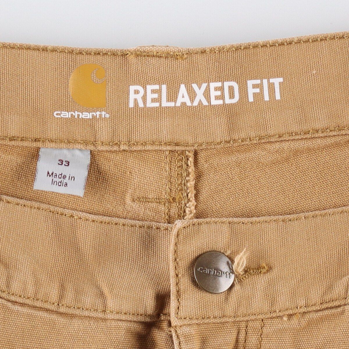 古着 カーハート Carhartt RELAXED FIT ダック地ペインターショーツ ショートパンツ メンズw33/eaa336421