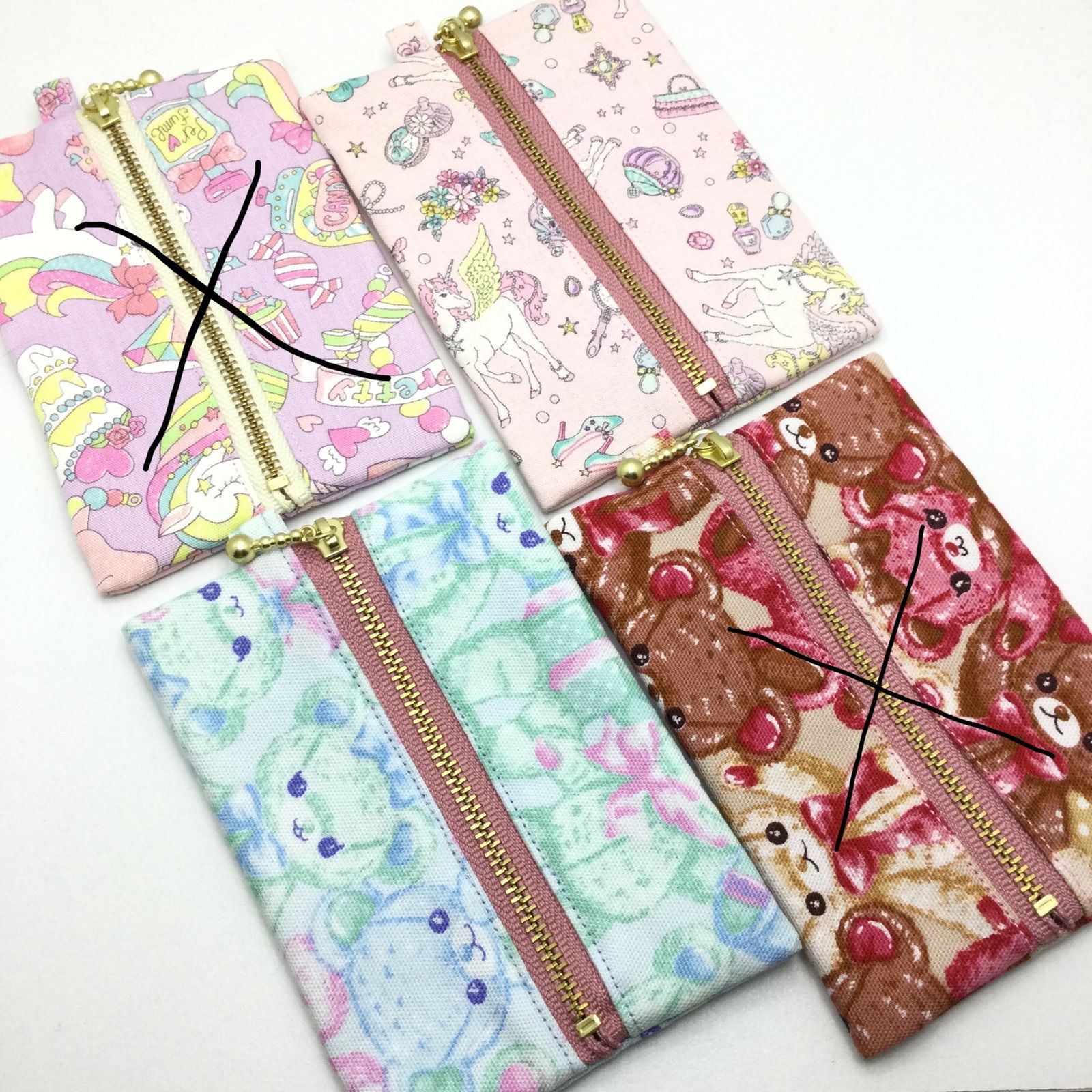 ファスナー付ポケットティッシュケース1 unikoのハンドメイド雑貨 メルカリ