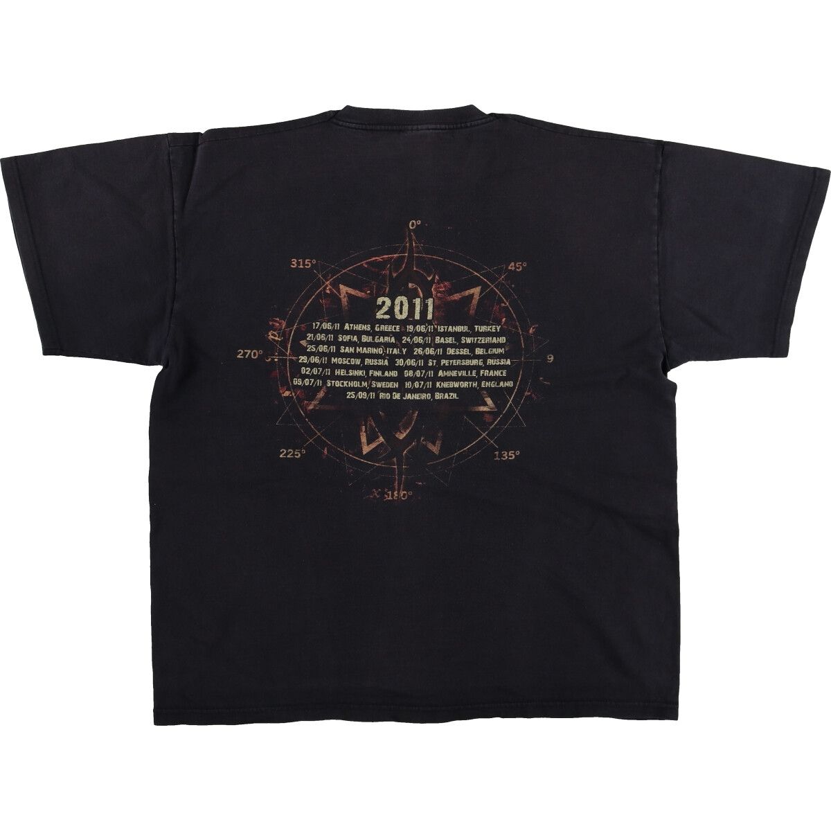 古着 フルーツオブザルーム FRUIT OF THE LOOM SLIPKNOT スリップノット バンドTシャツ バンT メンズXL相当/eaa490867