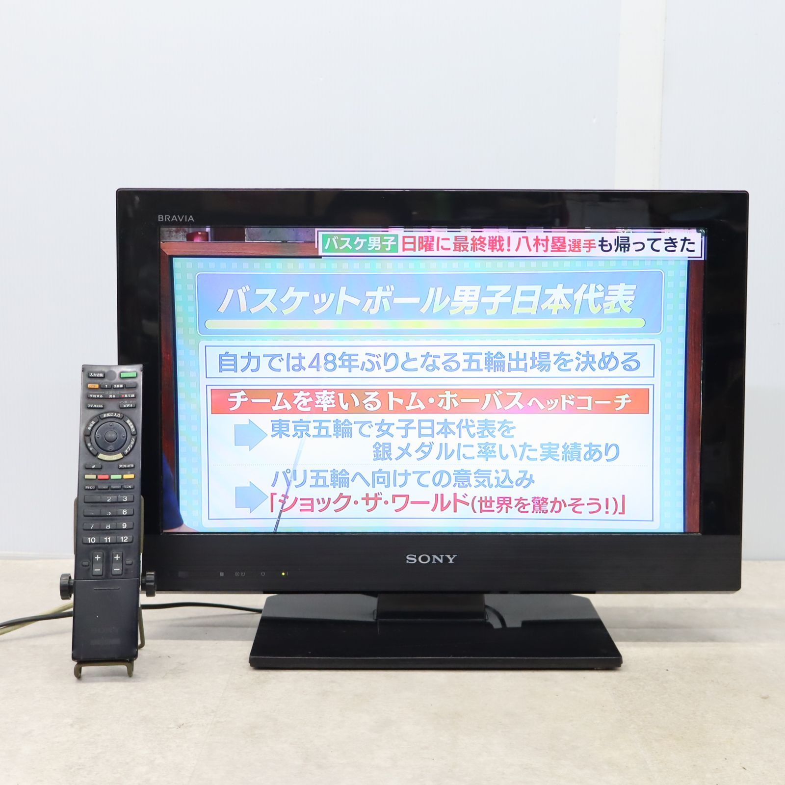 ソニー 22型液晶テレビ KDL-22CX400 F21-13 SONY 22型液晶テレビ KDL