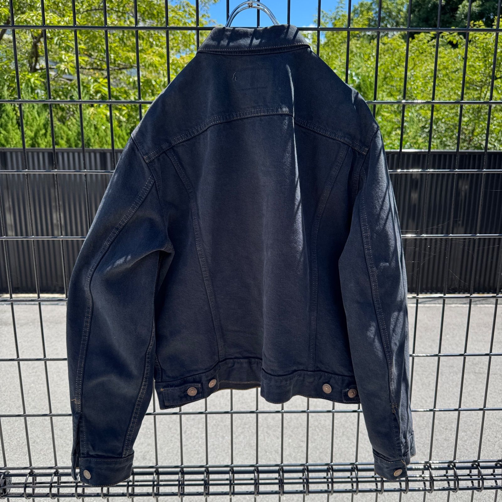 希少 Levi's リーバイス 90s 後染め ブラックデニムジャケット