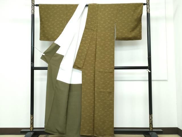 平和屋着物■極上　重要無形文化財　人間国宝　中村勇二郎　江戸小紋　麒麟　証紙付き　逸品　未使用　DZAB0385kh5 平和屋着物□極上 重要無形文化財 人間国宝 中村勇二郎 江戸小紋 麒麟