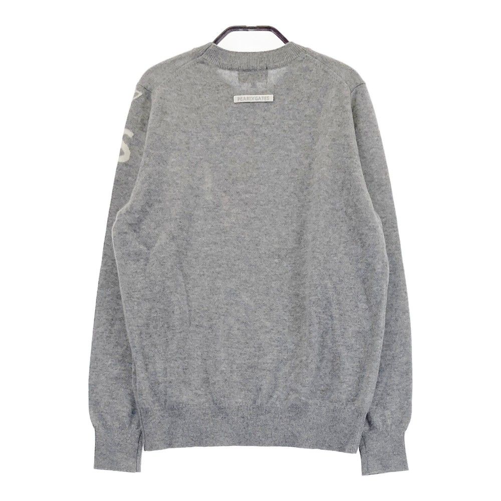サイズ：1 PEARLY GATES パーリーゲイツ 2023年モデル カシミヤ クルー