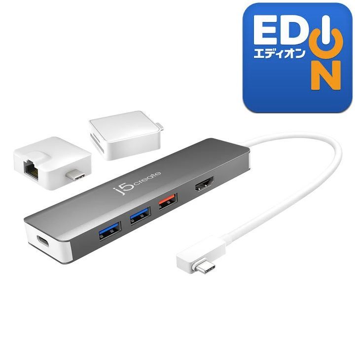 JCD375 SuperSpeed+ モジュラー式マルチアダプター 9 in 1 maxresdefault.jpg