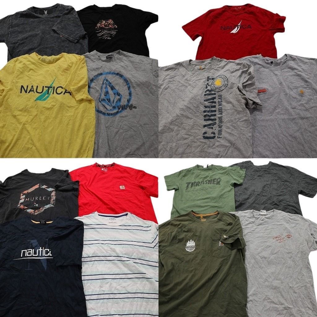 古着卸 ブランドMIX 半袖Tシャツ 15枚セット メンズ L |XL ハーレーダビットソン スラッシャー 古着 NA0107