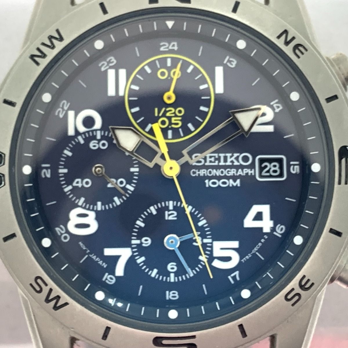 SEIKO セイコー 7T92-0DX0 クロノグラフ クォーツ 腕時計 Seiko Men's Black Watch - 7T92-0DX0 for sale online | eBay