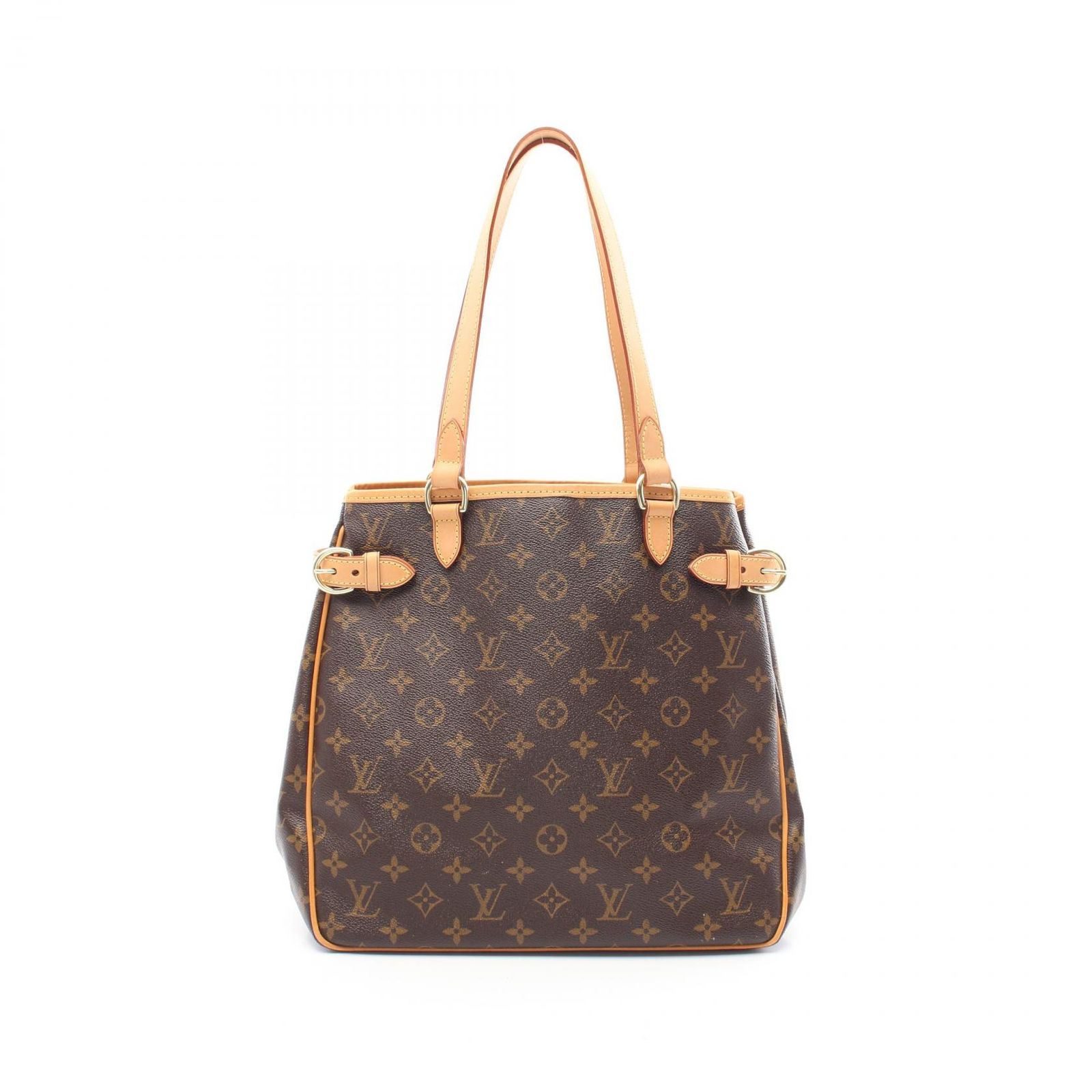 ルイ ヴィトン LOUIS VUITTON トートバッグ バティニョール ヴェルティカル M51153 PVCコーティングキャンバス レザー バティニョール ヴェルティカル レディース