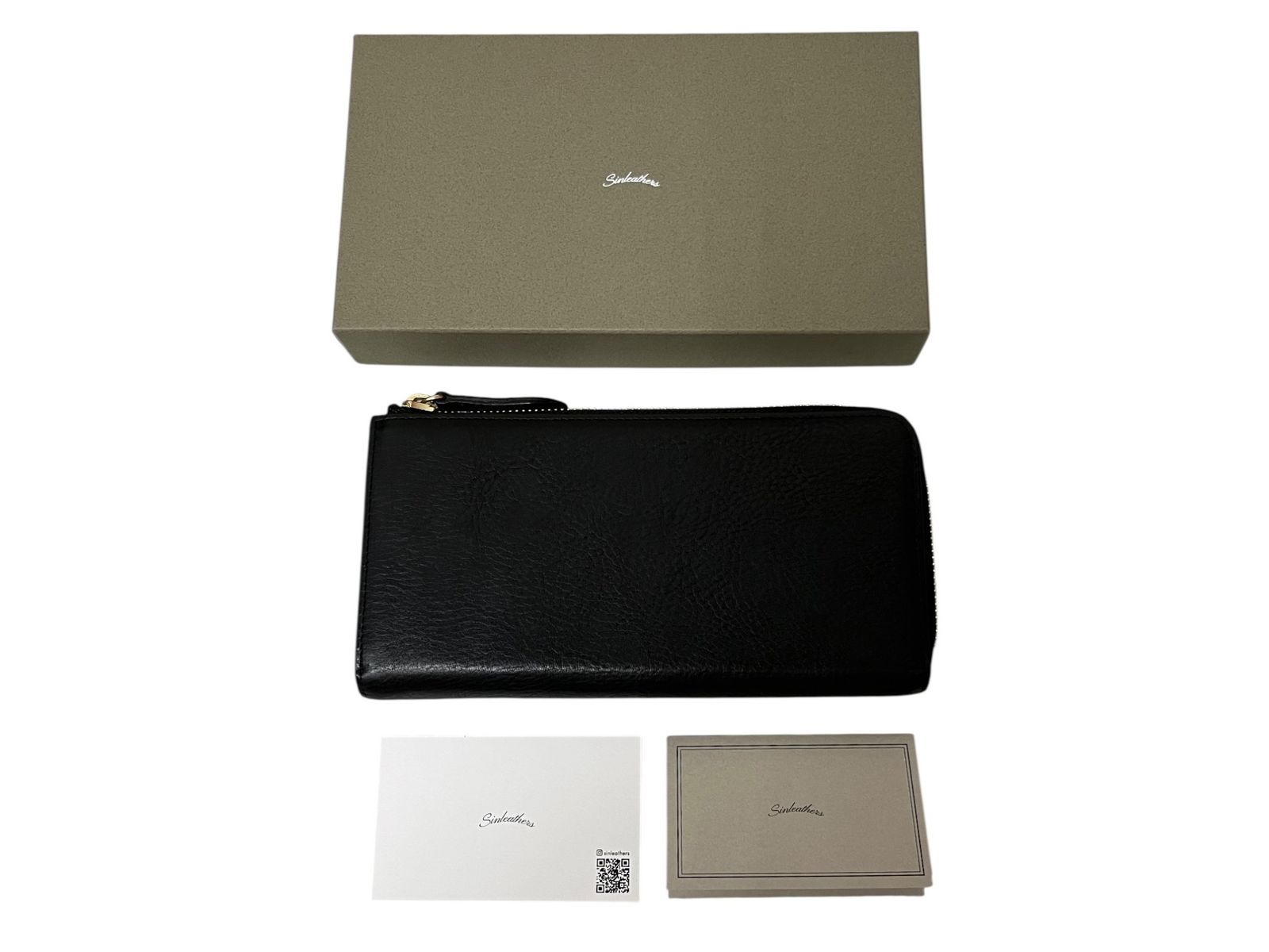 Sinleathers(シンレザーズ) リオルディナーレ ラウンドジップ レザー