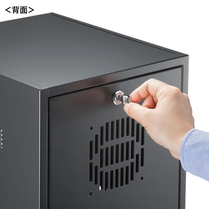 幅300×奥行350×高さ600mm CP-KBOX7BK