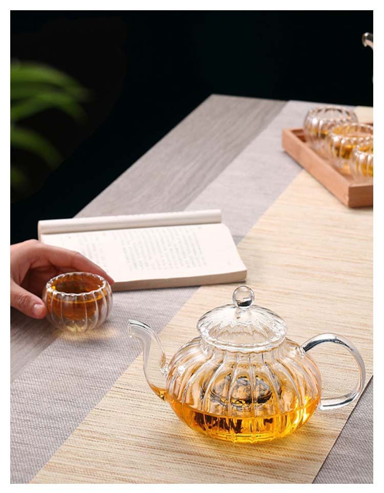 耐熱ガラスポット 600ml 800ml 1000ml 1200ml ティーポット