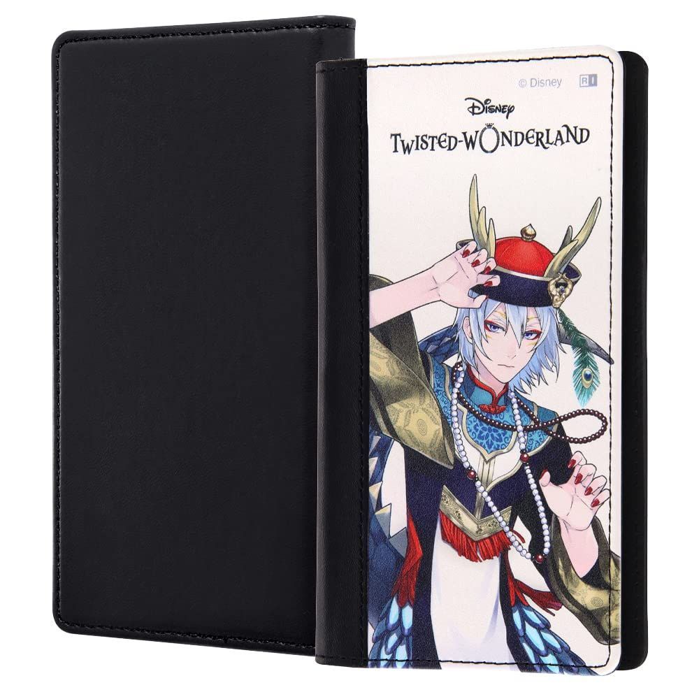 【人気商品】バイカラー FLEX M/シルバー ケース マルチケース/ツイステッドワンダーランド/手帳型 スマートフォン IJ-DFXMB1WB/DG21 汎用 イングレム