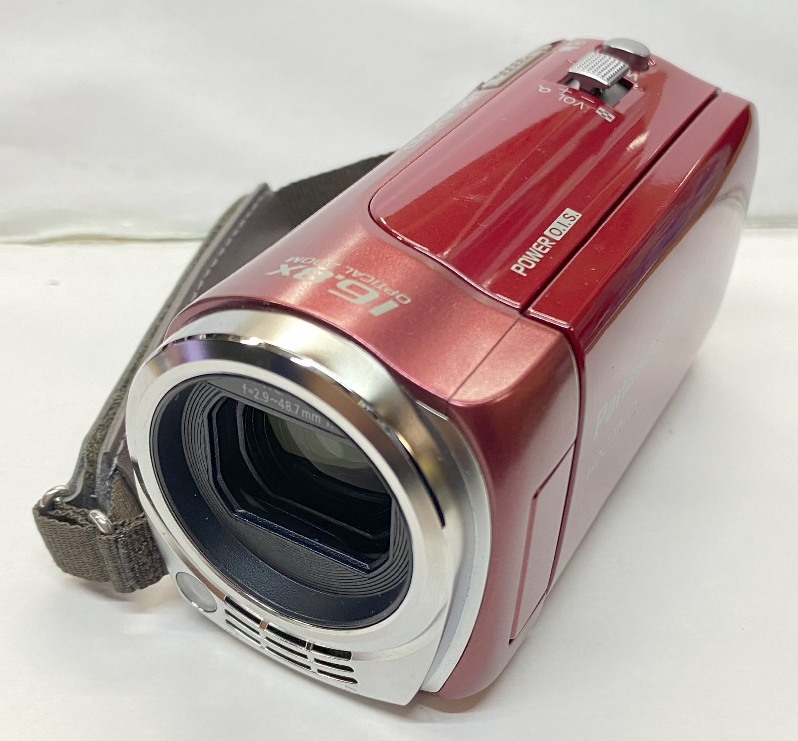 ☆パナソニック フルHD ビデオカメラ TM25 内蔵メモリー8GB レッド HDC