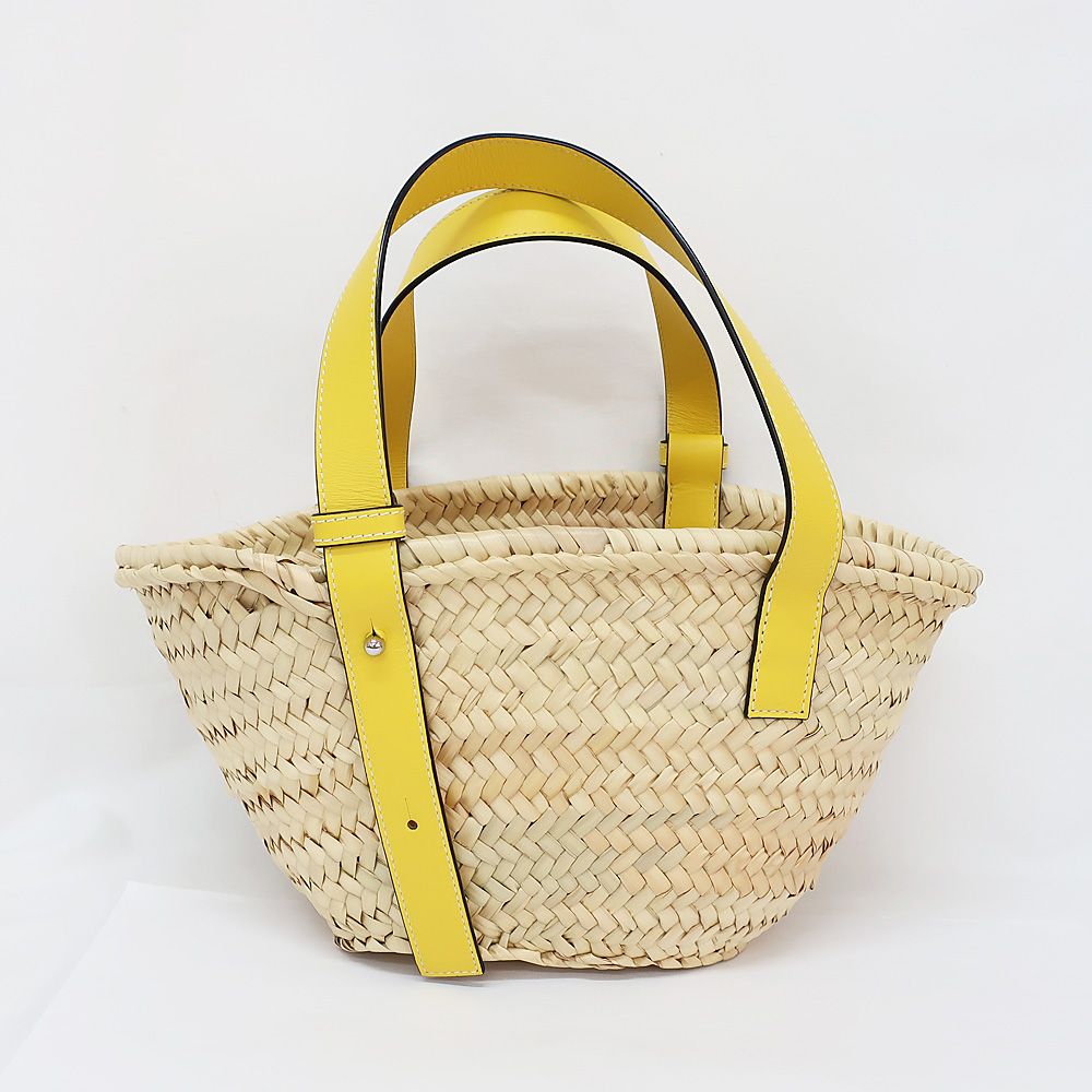 ロエベ ショルダーバッグ ストローバッグ レディース カゴバッグ