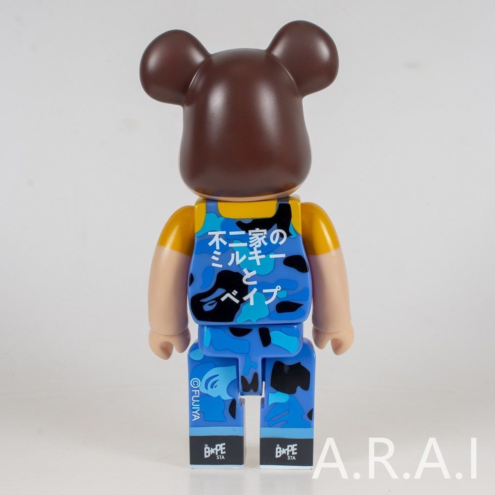 新品未使用】【割引価格】【数量限定】 ベアブリック BE@RBRICK 不二家 400% 28センチ ポコちゃん ペコちゃん レッド ブルー BAPE  べイプ 2体セット - メルカリ