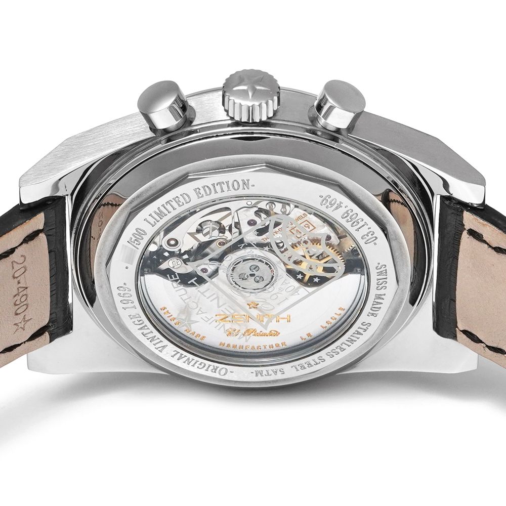 エルプリメロ ニューヴィンテージ 1969 オリジナル 世界500本限定 Ref.03.1969.469/01.C490 中古品 メンズ 腕時計