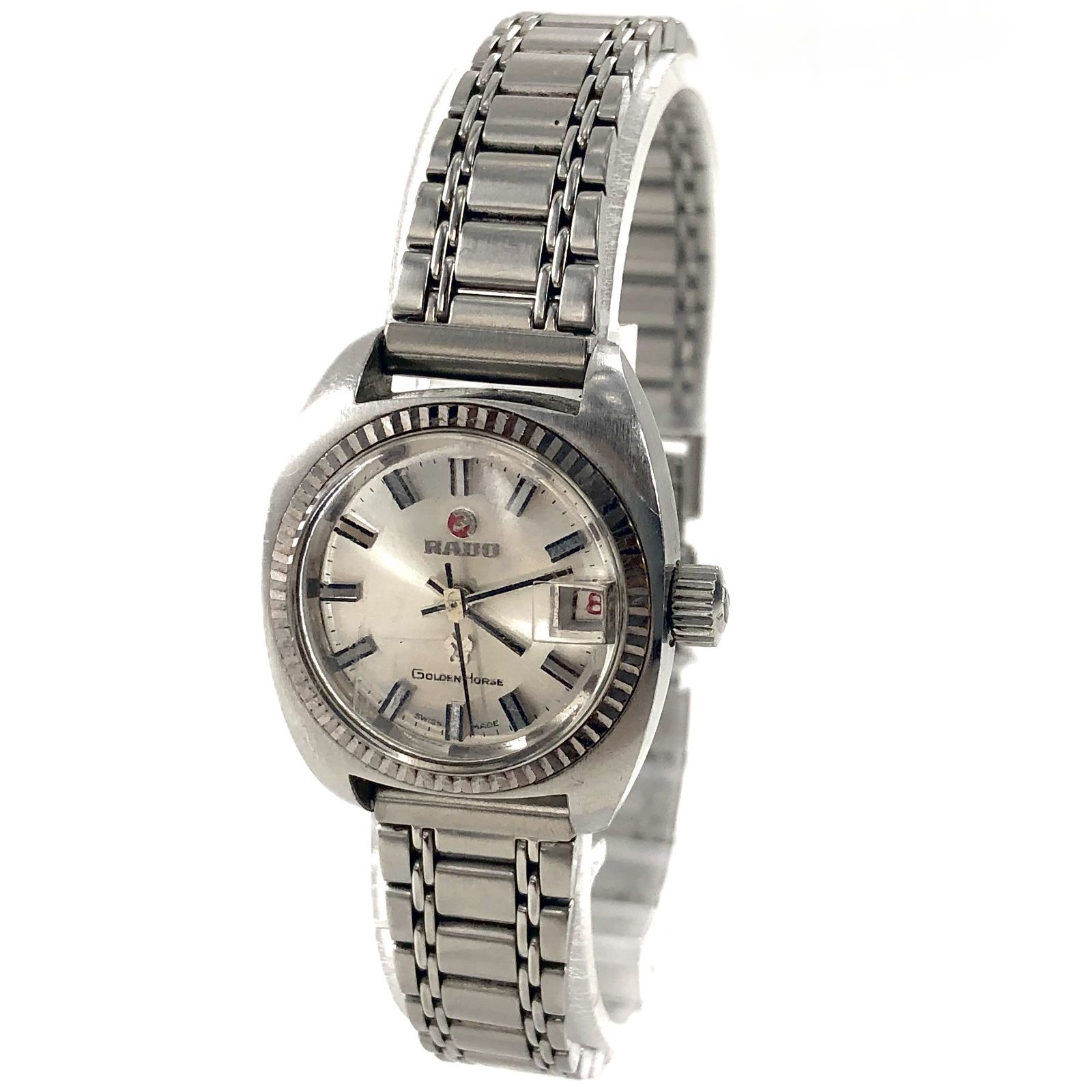 RADO ラドー ゴールデンホース 7004/1 SS/手巻き デイト