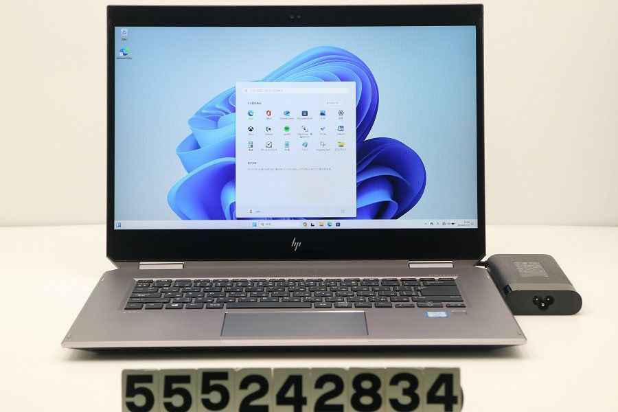 hp ZBook Studio X360 G5 Core i7 8750H 2.2GHz/32GB/512GB(SSD)/15.6W/FHD(1920x1080) タッチパネル/Win11/Quadro P1000 【555242834】