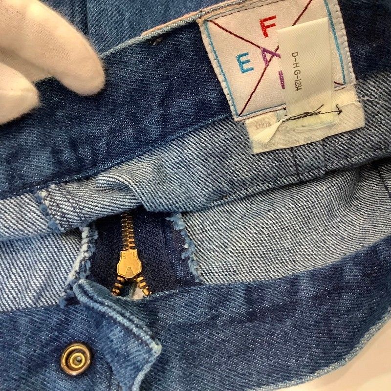 FENDI ヴィンテージ フェンディ デニム スカート サイズ38 JA-23632 GULLKHAN_COM