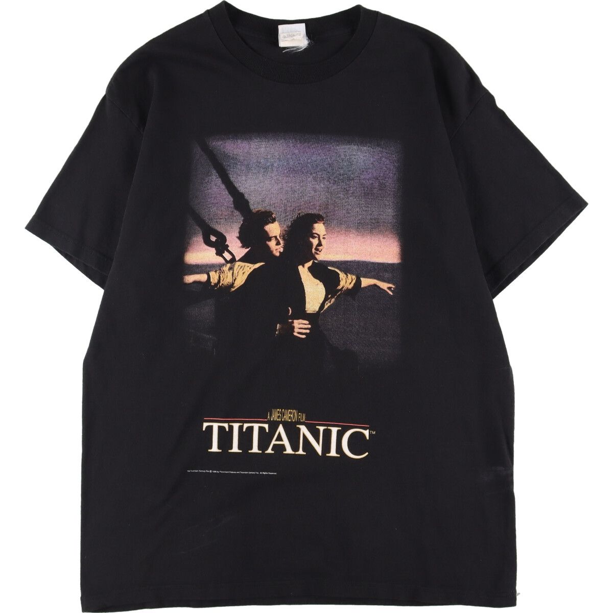 90年代 TITANIC タイタニック 映画 ムービーTシャツ メンズL