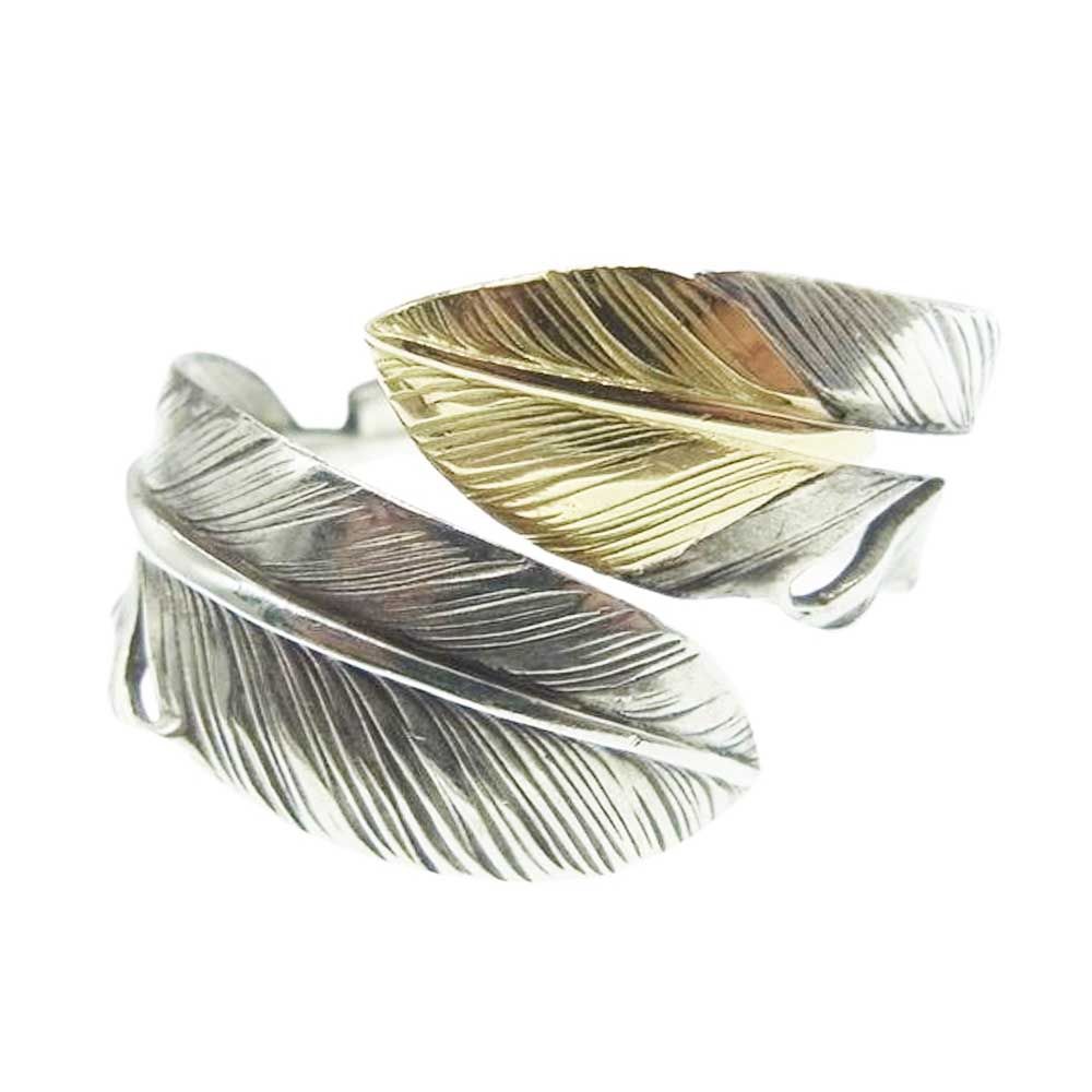 アバランチ K10 フェザーペンダントトップ 10金 翼 ゴールド 【楽天