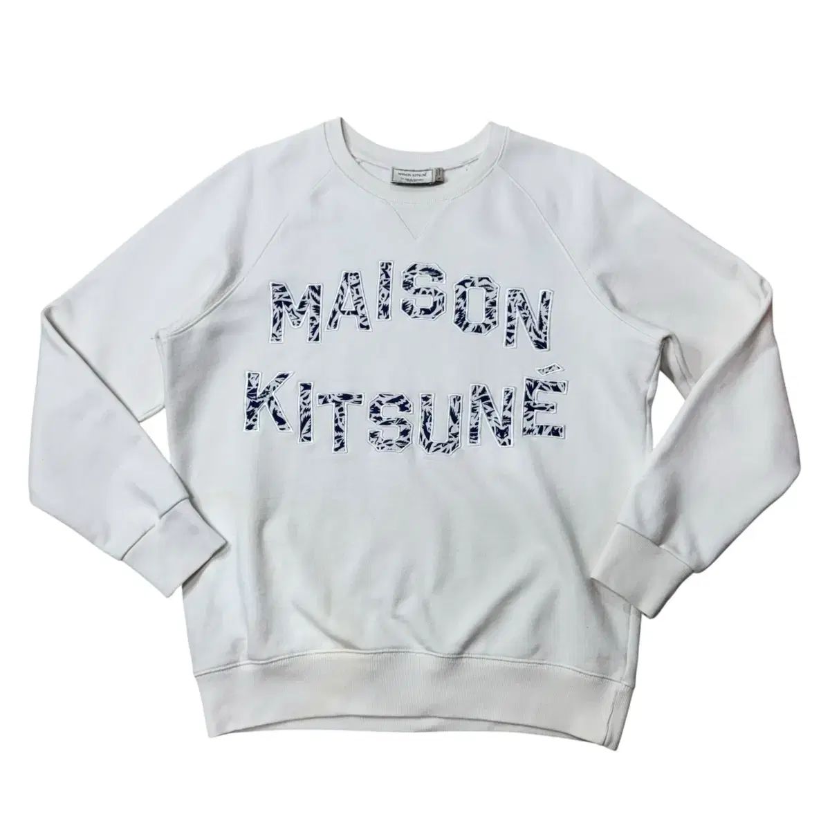 メゾンキツネ トレーナー 白