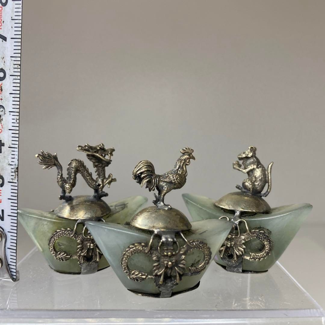 中国美術　砡足銀6点　174g  東Y6-1004☆2F 専用 中国美術 砡足銀6点 174g 東Y6-1004☆2F - メルカリ