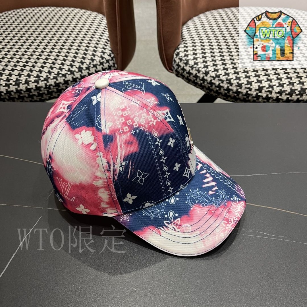 【最終値下げ】LOUIS VUITTON ロゴ ベースボールキャップ A'GEM/9 × .kom『VARZAR/バザール』3D Monogram logo over fit