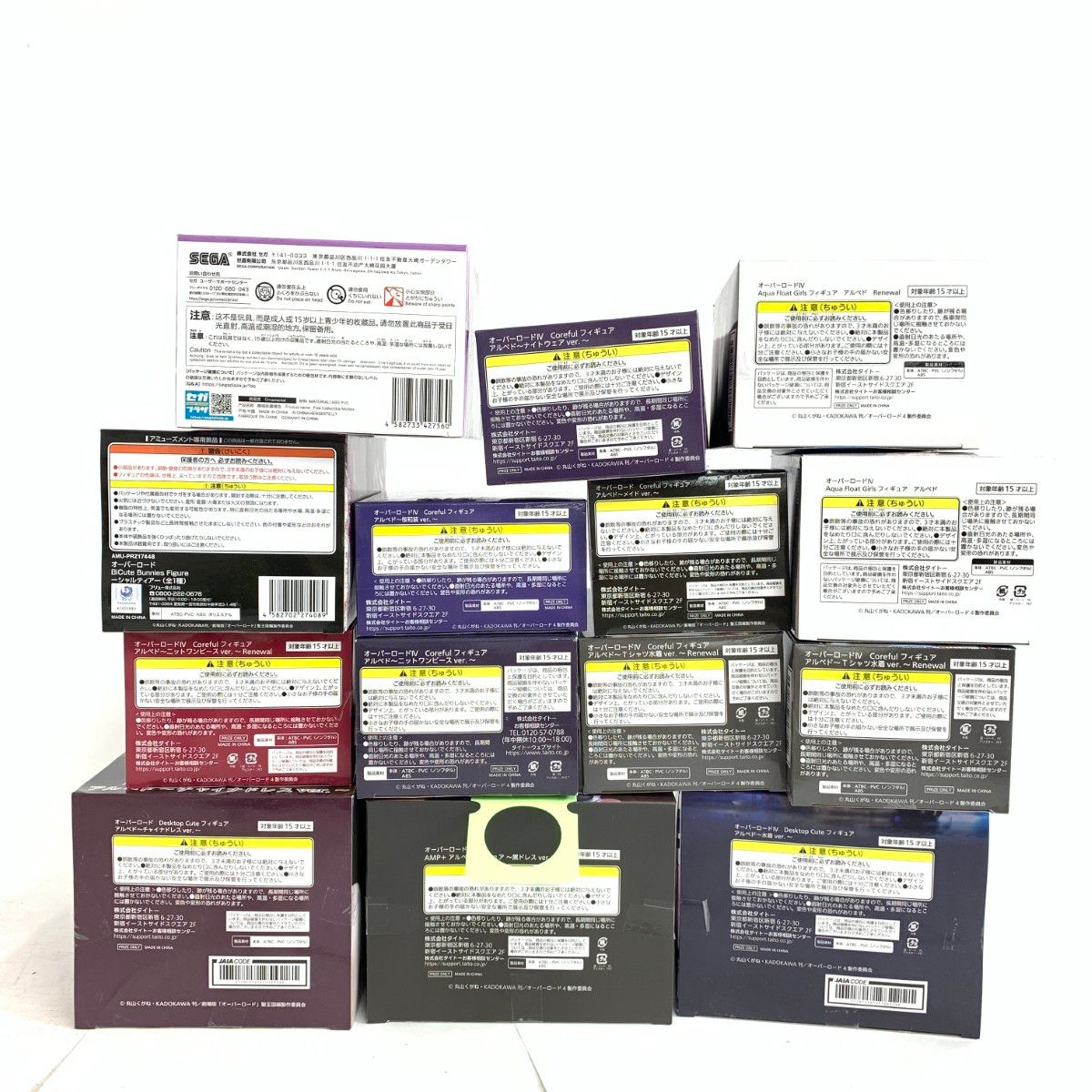 未使用品 OVERLORD オーバーロード タイトー フィギュア 14個