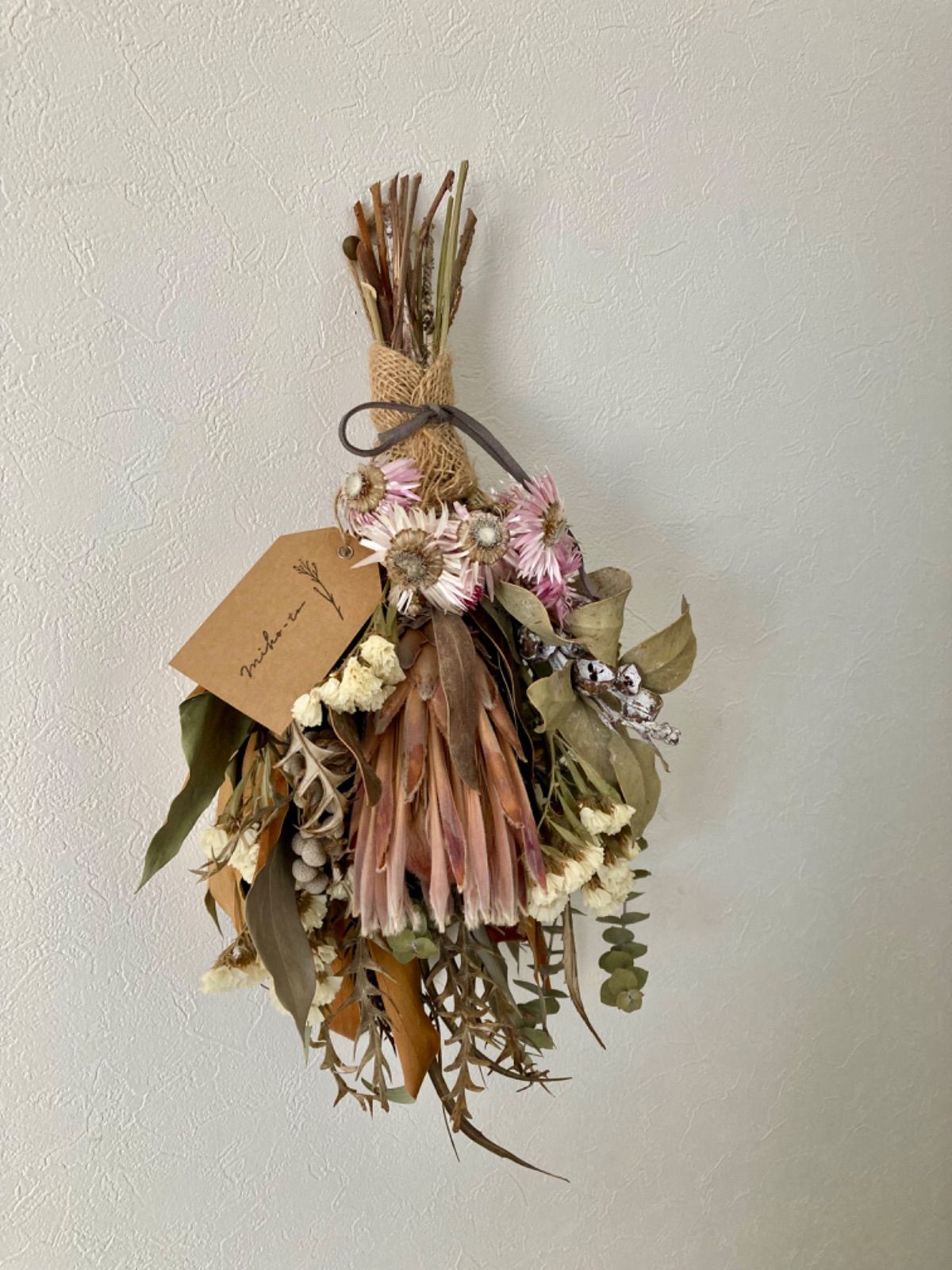 プロテアのネイティブフラワースワッグ⚘ ワイルドフラワー リース