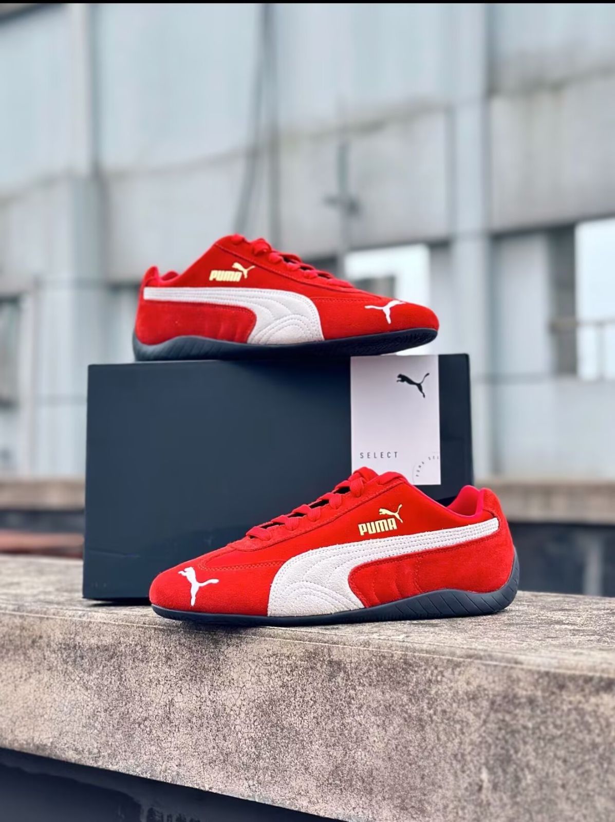 【PUMA/プーマ】SPEEDCAT OG スニーカー　赤　24cm PUMA SPEEDCAT OG 