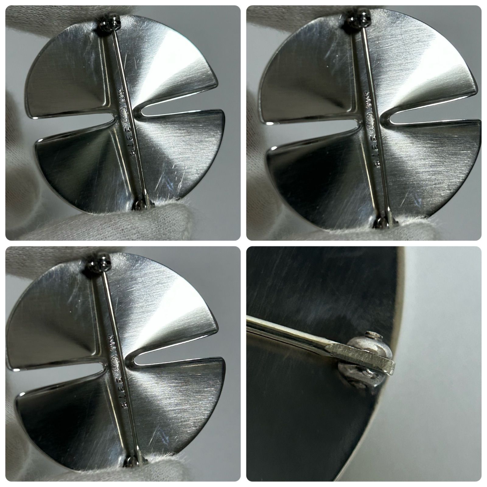 美品 ブローチ 希少 ♯337B ジョージジェンセン/  美品 ブローチ 希少 ♯337B ジョージジェンセン/GEORG JENSEN