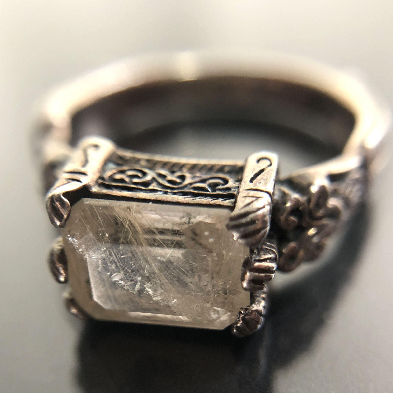 ZOCALO ソカロ イスラミックリング 9号 950刻印 silver 重量約3g