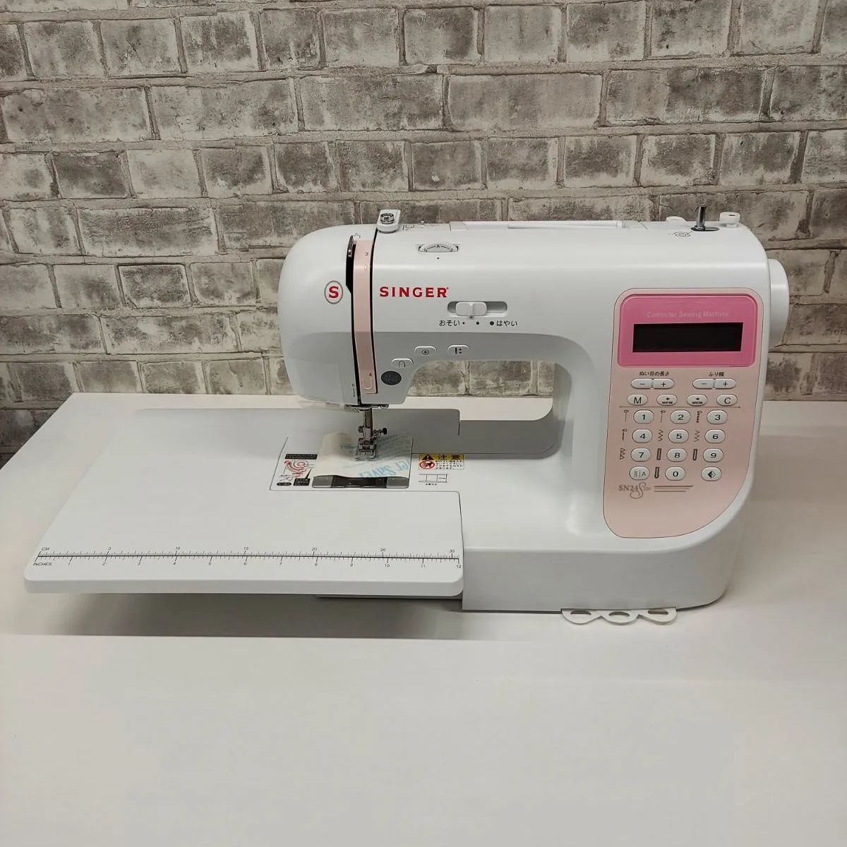SINGER MODEL SN24Sai-n シンガーコンピューターミシン - メルカリ
